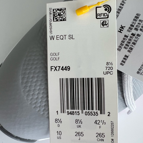 Adidas Womens Golf Shoes size 10 spikeless - Picture 8 of 8